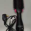 REVLON One-Step Volumizer Hair Dryer and Styler  Easy Salon-Style Blowouts  Less Frizz, More Shine, and Reduced Heat Damage, for All Hair Types and Lengths (Black) (1.0 VOLUMIZER)