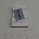 deweisn Floor Mount Tri-Fold Lighted Vanity Mirror with 21 LED Lights, Touch Screen and 3X/2X/1X Magnification, Two Power Supply Modes Make Up Mirror,Travel Mirror (White)