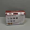 Homemate Heated Blanket Electric Throw - 50"x60" Heating Blanket Throw 1/2/4/6/8 Hours Auto-Off 10 Heat Levels Over-Heat Protection Luxury Faux Fur Sherpa ETL Certification