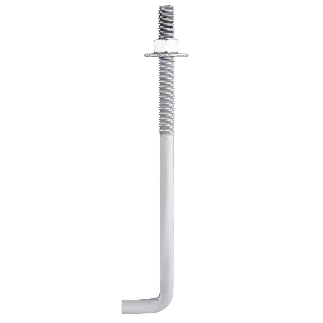 3/4 x 12 Concrete Anchor Bolts (10 Pack) L Shaped, Hot-Dip Galvanized