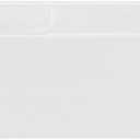 Voltaire 72" x 36" Right-Hand Drain Alcove Bathtub with Apron and Armrest (Glossy White)