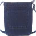 2 x AOCINA Small Denim Purse Blue Jean Purse Shoulder Bag Denim Crossbody Bags for Women