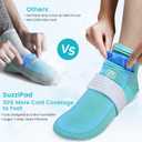 SuzziPad Cold Gloves and Socks for Chemotherapy, Chemo Ice Packs for Hands and Feet, Cooling Care Package for Women and Men, L