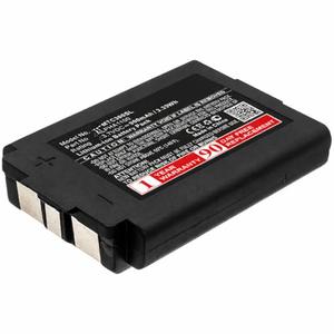 Nvobry Replacement Battery for 3 M TAC300 TAC500 TAC300-OTH, P/N ALPHA1100 (900mAh) Li-ion