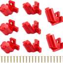 Tool Holder Wall Mount Compatible for Milwaukee 12V Drill Bit Holder, Power Tool Organizer Storage Wall Hanger for M12