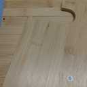 Clear Acrylic File Box Organizer, Bamboo Hanging Folder Storage Boxes, Filing Crate Bin Holder with Handle for Home Office Desk, Letter Size