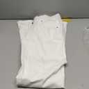 vintage pants, white, flared bottom (XXL)