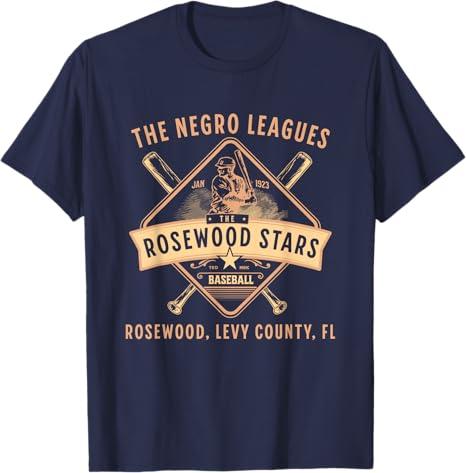 Negro League 1923 Rosewood Stars Baseball Legacy T-Shirt, M