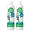 Fresh Monster 2-in-1 Natural Shampoo & Body Wash for Kids, Toxin-Free, Hypoallergenic, Ocean Splash (2 Pack, 8.5oz/each)