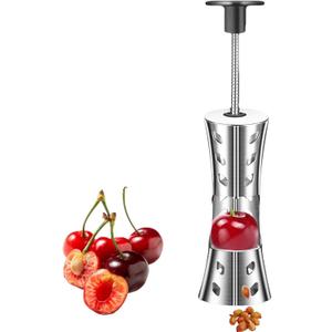 Cherry Pitter Remover Tool, 304 Stainless Steel Cherry Seed Remover,Cherry Stoner Fruit Pit Corer Deseeder Kitchen Tool Perfect for Coring and Deseeding Fruit Pits