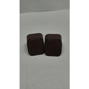 Type-A Gutter Downspout Extension (3"x4", Brown), 2 Pack