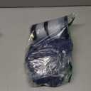 Supet Raised Inflatable Dog Cone Alternative Collars for After Surgery, Dog Donut Collar After Surgery, Soft Pet Cone for  Dogs to Stop Licking (L(Neck 12"-16"), Navy)