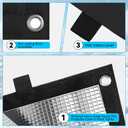 Outdoor Faucet Cover for Winter, 29.5"H x 14"W Universal Insulated Faucet Covers, 5-Layer Oxford Fabric with Drawstring, Outside Spigot Cover for Garden Hydrant, RV, Sprinkler Systems (Black)