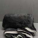 Bedsure GentleSoft Sherpa Fleece Blankets Queen Size for Bed - Thick and Warm Throw for Women and Men, Soft Fuzzy Plush Queen Blanket for Winter, Charcoal, 90x90 Inches