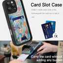 ZIYE Designed for iPhone 13 Pro Wallet Case with Card Holder