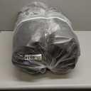 10L0L 4-Passengers Golf Cart Driving Enclosure for Club Car Precedent, Clear Window Rain Cover All Weather Waterproof Windproof Snowproof Storage Covers (Black)