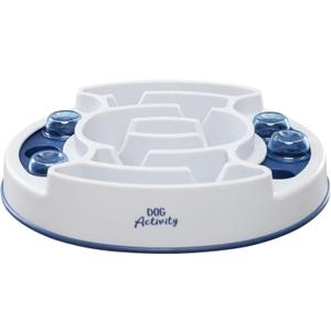 TRIXIE Slide & Feed Dog Enrichment Toy, Beginner Level 1 Dog Puzzle, Interactive Treat Game