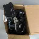 Retractable Ratchet Straps with Soft Loops (4 Pack)-(1,500lb Break Strength)-1 Inch x 12 Feet Heavy Duty Auto Self Retracting Tie Down Strap for Truck, Cargo Trailer, Motorcycle, Rad & More