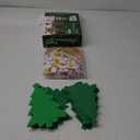 Elcoho 30 Kits Creative DIY Foam Christmas Tree for Making Funny Tree Assortment Christmas Foam Stickers for Holidays Party Activities