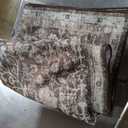 Loloi Amber Lewis Josie Collection JOS-02 Earth/Natural 5'-0" x 7'-6", 13" Pile Height, Low Profile, Machine Washable, Accent Rug