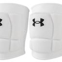Under Armour Volleyball Knee Pads, White Adult Large