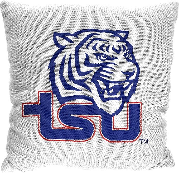 Northwest NCAA Howard Bison Unisex-Adult Double Sided Woven Jacquard Pillow, 20" x 20", Homage