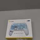 EasySMX S10 Controller for Switch 2/ Switch/PC-One Key Wake-up, TMR Anti-Drift Joystick, Mechanical Buttons, 6 Axis Gyro, Bluetooth Switch Controller with RGB & Swappable D-Pad