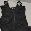 SHAPERX Women's Fajas Colombianas Shapewear Postpartum Tummy Control Body Shaper Butt Lifter Bodysuit (Black, XL)