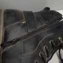 Bruno Marc Men's Motorcycle Combat Boots Zipper Biker Boot size 10