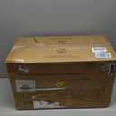 Electric Fireplace Logs Inserts Heater with Infrared Remote Controller 5 Flame Brightness 24 H Timer Overheating Protection for Home and Office Decor Black