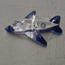 meekoo 24 Pcs Airplane Party Paper Plates Airplane Theme Party Decorations for Dinner Dessert Picnic Birthday Wedding
