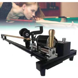 7 in 1 Billiard Cue Stick Repairer, Multifunctional Snooker Cue Repairing Machine, Snooker Cue Tips Clamp Repair Tool, Club Straightening and Leather Replacement