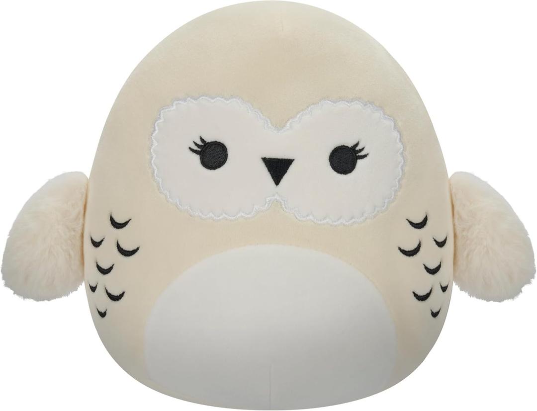 Squishmallows Original Harry Potter 10-Inch Hedwig Plush - Medium-Sized Ultrasoft Official Jazwares Plush