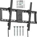 Ginkgo TV Wall Mount, TV Mount for 37-75 Inch TV, with Quick Release Wall TV Mount, Max VESA 600 x 400 mm, Holds up to 60 kg / 132 lb