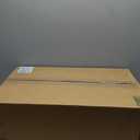 Fumete 8 x 8 ft Gold Backdrop Stand with Beige Drape and LED Kit, 5 x 10ft