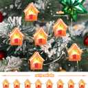 2 x String Lights Battery Powered - 10ft 30LEDs Lights Fairy Warm White Light for DIY Crafts Wedding Table Centerpieces Party Bedroom Christmas Gingerbread House