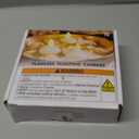 Homemory 24 Pack Waterproof Flameless Floating Tealights with Dried Rose Petals, Warm White Battery Flickering LED Tea Lights Candles - Wedding, Party, Centerpiece, Pool & SPA