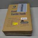 GOZILLA Small Turtle Tank Kit(Tank+Lamp+Filter), Acrylic Turtle Starter Kit with Adjustable Lamp, Reptile Habitat and Terrarium with Multi-Functional Areas for Small Reptiles. (Black Kit)