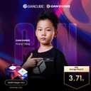 GAN 16 Maglev MAX Speed Cube 3x3 Magnetic, Power Stability Handfeel Max Professional Speedcube, Brain Teaser Puzzle Fidget Toy for Kids Adults, 2025 Pinnacle Flagship UV Version GAN16, 56mm