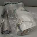 Seealle Modern Table Lamps Set of 2 - Touch Bedside Lamp for Nightstand with Dual USB C+A,3-Way Dimmable Silver Nightstand Lamps for Living Room Bedroom End Table with White Shade(Bulb Included)