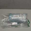 Flamingo P Memory Foam Bath Mat Bathroom Mats Rug Non-Slip Water Absorbent Shower Rugs, 24x17,Aqua Green