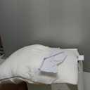 Blue Ridge Home Fashions Firm Down Alternative Bed Queen Size Set of 2 400 Thread Count 100% Cotton, Never-Go Flat Gusseted Supportive Pillows for Back or Side Sleepers, Standard, White 2