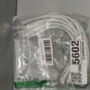 1 Foot Cat6 Patch Cables(12 Pack), Solid Pure Copper Patch Cord, Cat 6 Ethernet Cable, UTP Network, High Speed RJ45 Internet Cables, Compatible for Router, Switche, PC, Server, PS4/5, Xbox - White