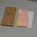 SUPFINE Magnetic for iPhone 16 Case with Screen Protector (Compatible with MagSafe) (Military Grade Drop Protection) Translucent Matte Shockproof Phone Cover,Light Pink