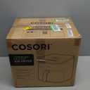 Cosori 9-in-1 TurboBlaze Air Fryer 6 Qt, Premium Ceramic Coating, 90450F, Precise Heating for Even Results, Air Fry, Roast, Bake, Broil, Dry, Frozen, Proof, Reheat, Keep Warm, 120V, Dark Gray