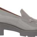 Naturalizer Women's Darry Loafer (12 Wide, Titanium Grey Patent)