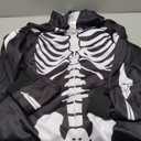 Morph Skeleton Costume Men, Adult Skeleton Costume, Halloween Costumes For Men, Halloween Costumes For Adults (Medium, Black)