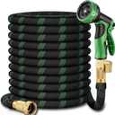 50 ft Garden Hose,2026 New Improved Lightweight All-Weather Water Hoses, Ultra Durable and Flexible Garden Hose with 10-Function Spray Nozzle, Leak-Free Connections Garden Hose for Yard, Lawn,Outdoor