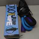 Weighted Jump Ropes with 360 Degree Rotation Handle.1 Inch 2.7LB/3LB Heavy Jump Rope for Men and Women,Jump Ropes for Fitness (Blue)