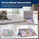Tektalk Jigsaw Puzzle Board with 2-in-1 Designed Stand & Cover, Multi-Angle Adjustable Bracket & 6 Color Sorting Trays, Lightweight Portable Mat for Puzzle Storage Saver, Up to 1000 Pieces (Khaki)
